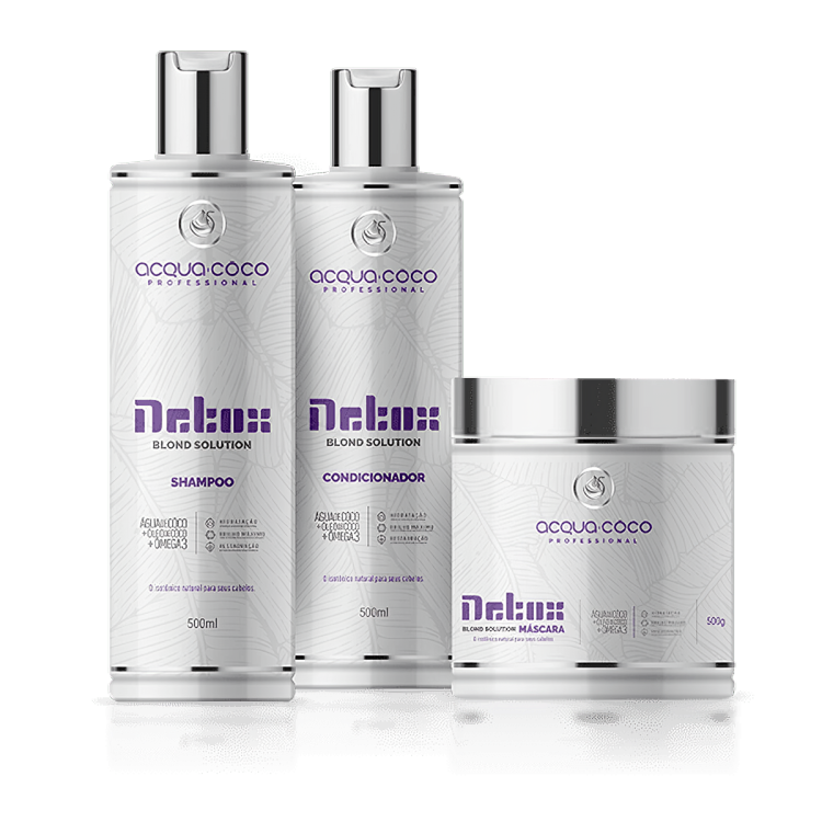 Kit Detox Blond Solution